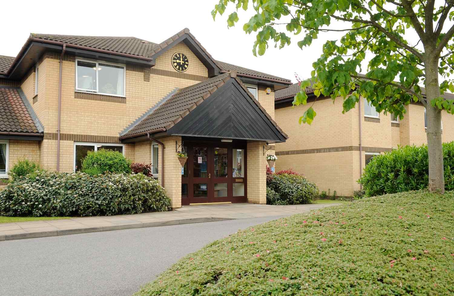 Outside of River Court Care Home building